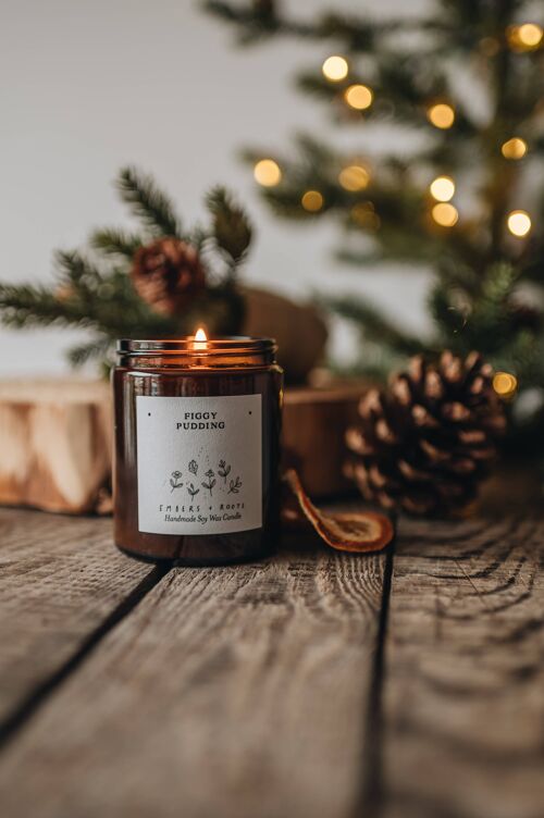 Figgy Pudding Soy Candle