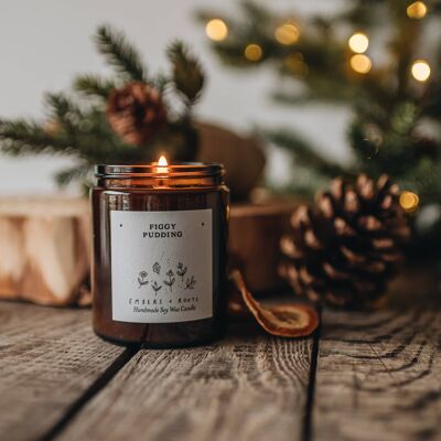 Figgy Pudding Soy Candle