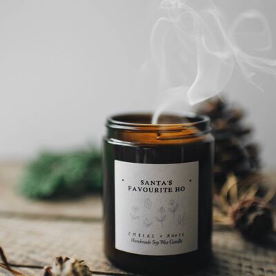 Santa's Favourite Ho Soy Candle