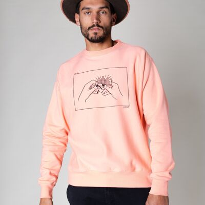 Collect The Label - Amsterdam Sweater - Peach - Unisex