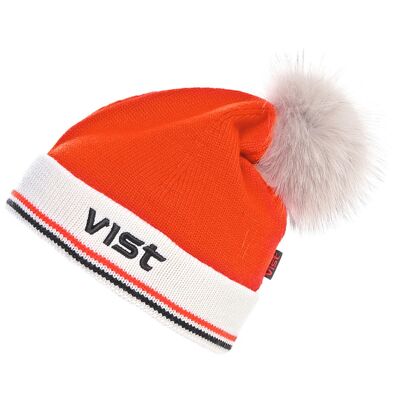 Hats, modello SUN BEANIE, mandarin-mandarin-white