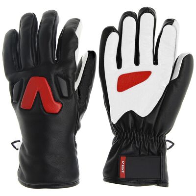 Gloves, modello VICTORY, black- white- red