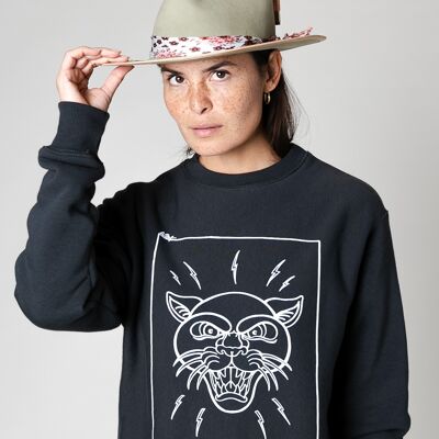 Collect The Label - Panther Sweater - Dark Grey - Unisex