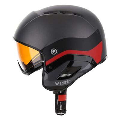 Helmets, modello FULCRUM BLACK, antracite - red - photocrom