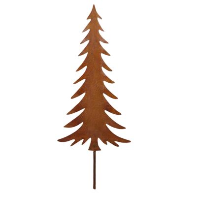 NAVIDAD | Rust árbol de abeto decoración de Navidad | para enchufar | 25cm