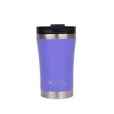 Taza Térmica Lila Montii de acero  Inoxidable de 350 ml