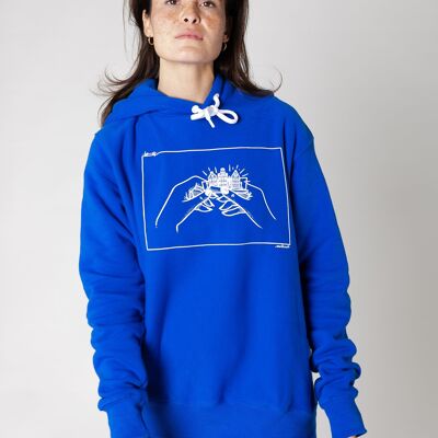 Collect The Label - Amsterdam Hoodie - Blue - Unisex