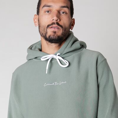 Collect The Label - Basic Hoodie - Green - Unisex