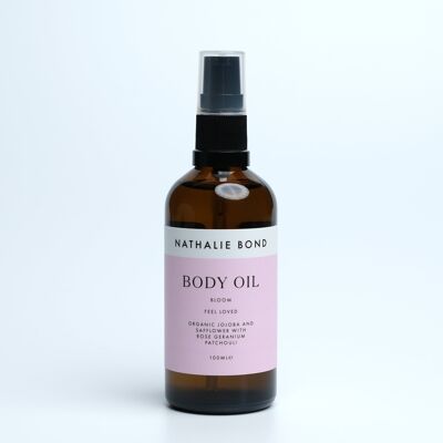 Bloom Body Oil | 100% Natural, Vegan, Cruelty-Free - by Nathalie Bond