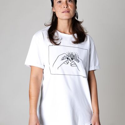 Collect The Label - Amsterdam T-shirt - White - Unisex