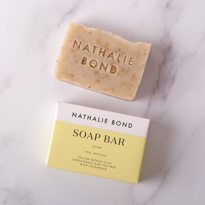 Glow Soap Bar | Natural, Vegan, Eco-Friendly Soap - by Nathalie Bond