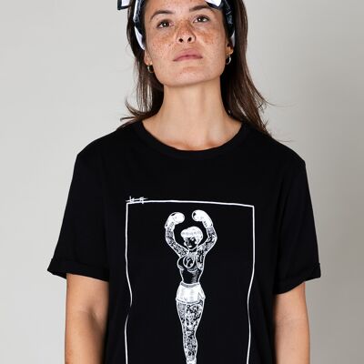 Collect The Label - Lady Boxer T-shirt - Black - Unisex