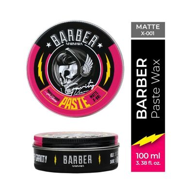 Marmara Barber Wax 100 ml - Paste - Matte Look & High Hold