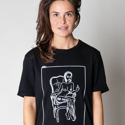 Collect The Label - Our Pussies Our Choice T-shirt - Black - Unisex