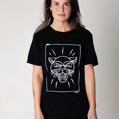 Collect The Label - Panther T-shirt - Black - Unisex