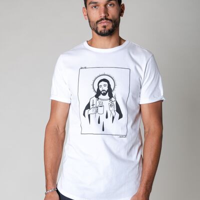 Collect The Label - Jesus T-shirt - White - Unisex