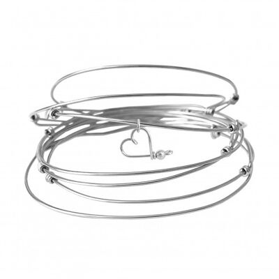 Weekly Lovely Hoop Sterlingsilber 925