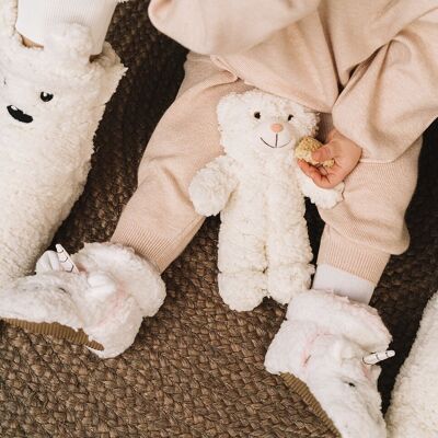 Unicorn (Ice) - Children's animal sock shoe for baby and children bootie type