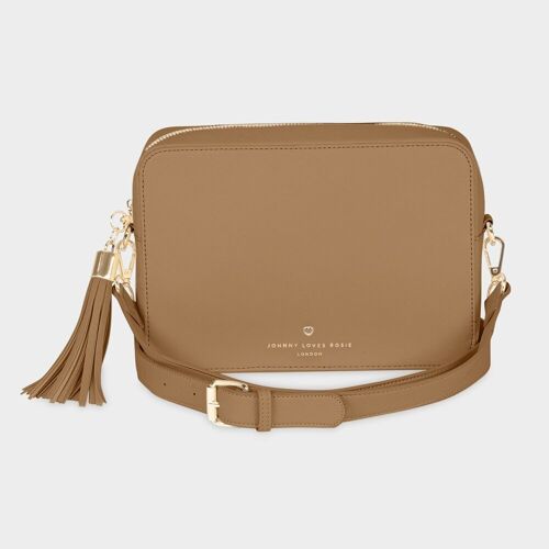 Mocha Beatrice Crossbody Bag