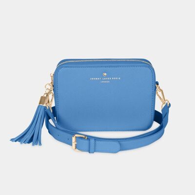 Blue Carrie Crossbody Bag