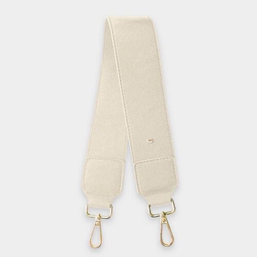 Ecru Bailey Short Vegan Leather Strap