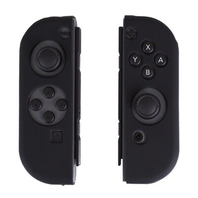 CARCASA SILICONA PARA JOI CON PARA NINTENDO SWITCH Negro