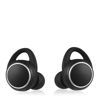 Écouteurs intra-auriculaires stéréo Bluetooth BS01 avec base de charge 450 mAh Noir 3
