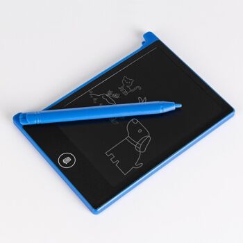Tablette d'écriture et de dessin LCD portable de 4,4 pouces Bleu 2