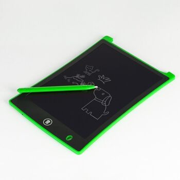 Tablette d'écriture et de dessin LCD portable de 8,5 pouces verte 2