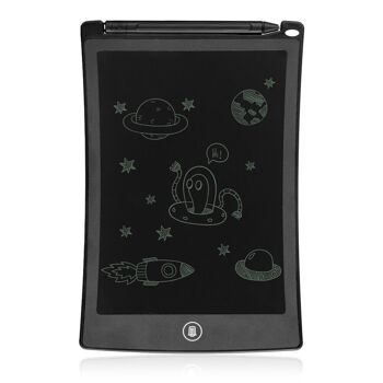 Tablette d'écriture et de dessin LCD portable de 8,5 pouces, noir 1