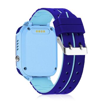 DAM Smartwatch LBS spécial pour enfants, avec fonction de suivi, appels SOS et réception d'appels. 4x1x5 cm. Couleur bleu 2