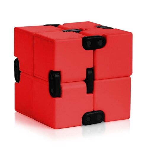 Infinity Cube anti estrés Rojo