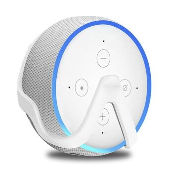 Support mural pour Amazon Echo Dot (Gen 3) Blanc 1