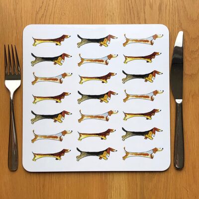 Dachshund placemats