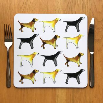 Labrador placemats