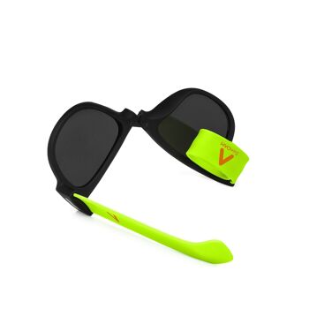 Lunettes de soleil sport pliantes et roulantes UV400 Vert 3