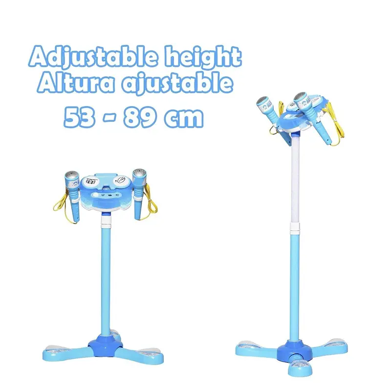 Microphone GENERIQUE Machine de karaoké pour enfants avec 2 microphones