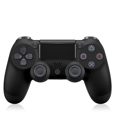 Wireless controller with vibration compatible with PS4. Full features. Black