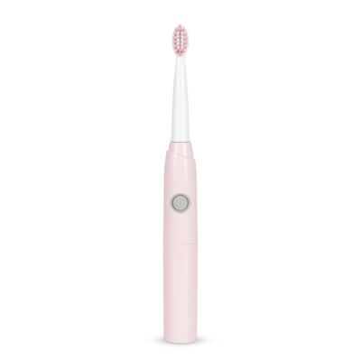 Sonic electric toothbrush ET03. Includes 2 heads. Light pink