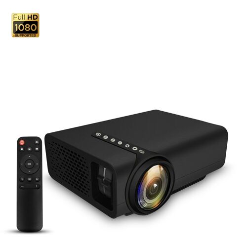 Video proyector YG520. 800x480. De 50 a 130 pulgadas. Incluye mando a distancia. Negro