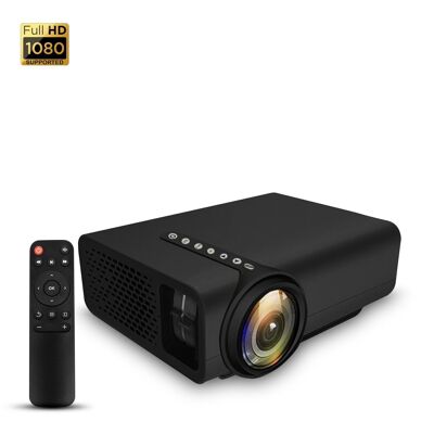 Video projector YG520. 800x480. From 50 to 130 inches. Includes remote control. Black