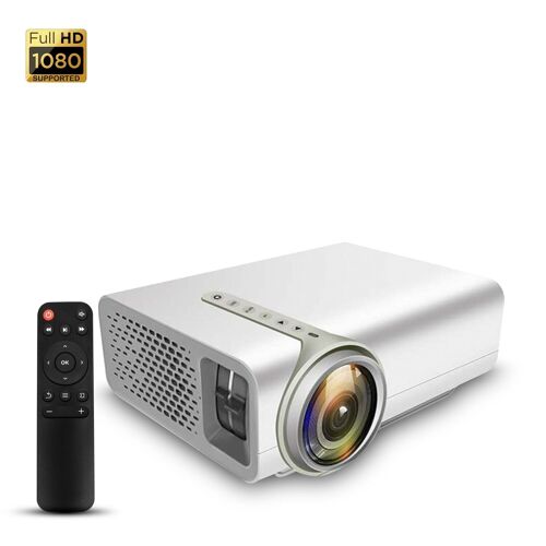 Video proyector YG520. 800x480. De 50 a 130 pulgadas. Incluye mando a distancia. Blanco