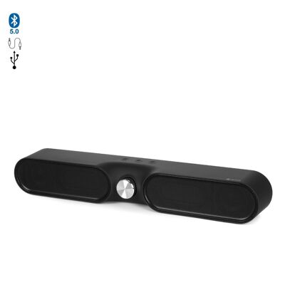 Barra de sonido YSW05/GS-B15, Bluetooth 5.0. Batería incorporada. Negro