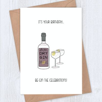 BeGin the Celebrations Birthday Card