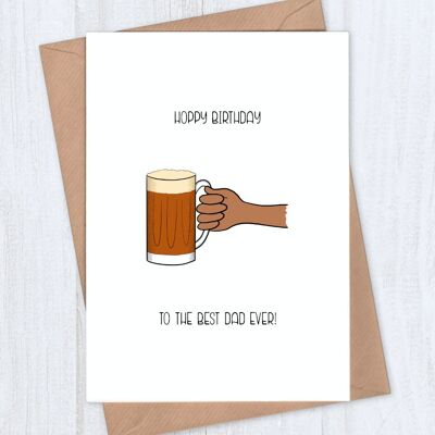 Beer Hoppy Birthday Card for Dad