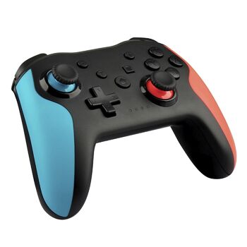 Contrôleur Bluetooth sans fil. Compatible avec N-Switch/PS3/PC/téléphone Android/plate-forme Android TV. Bleu 3