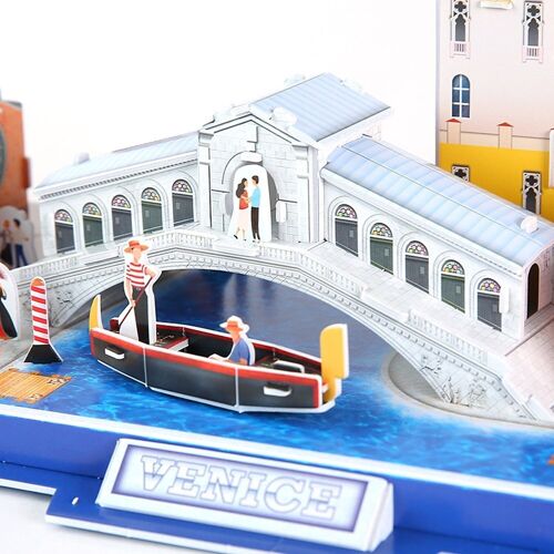 Puzzle 3D CITY LINE VENECIA Multicolor