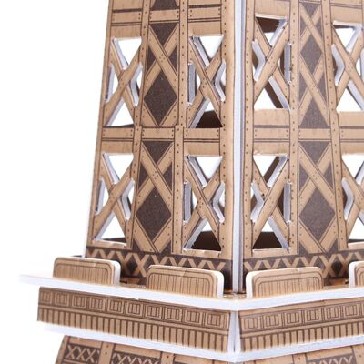 Eiffelturm 3D-Puzzle 23x20,5x47 cm. Mehrfarbig
