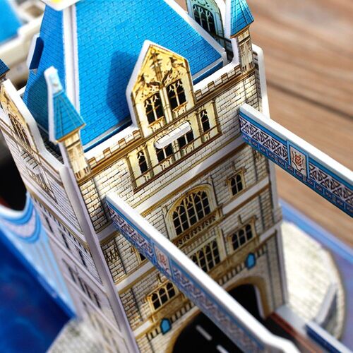 Puzzle 3D TOWER BRIDGE DE LONDRES grande Multicolor