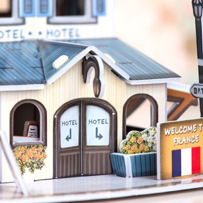 Puzzle 3D WORLD STYLE CLASSIC STYLE FRANCIA Hotel Multicolor